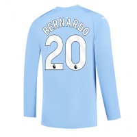 Manchester City Bernardo Silva #20 Hjemmebanetrøje 2023-24 Langærmet